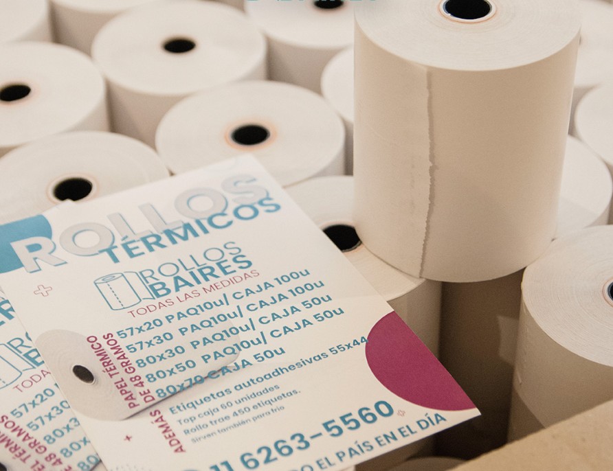 Rollos Baires en uso